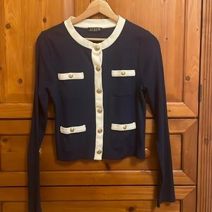 Jcrew ribbed lady jacket